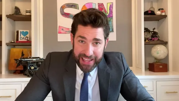 John Krasinski Hosts Virtual Potluck