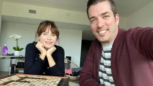 Jonathan Scott Loves Quarantining With Zooey Deschanel