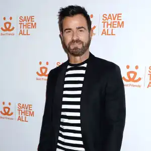 Justin Theroux Shares a Candlelight Pasta Dinner With His Dog Kuma in Quarantine Animal Society Best Friends Benefit