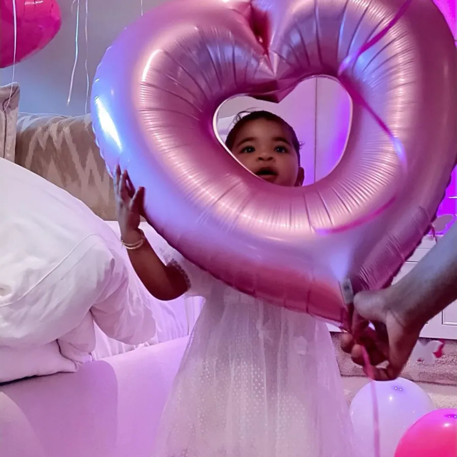 Khloe Kardashian and Tristan Thompson Wish Daughter True a Happy 2nd Birthday 1