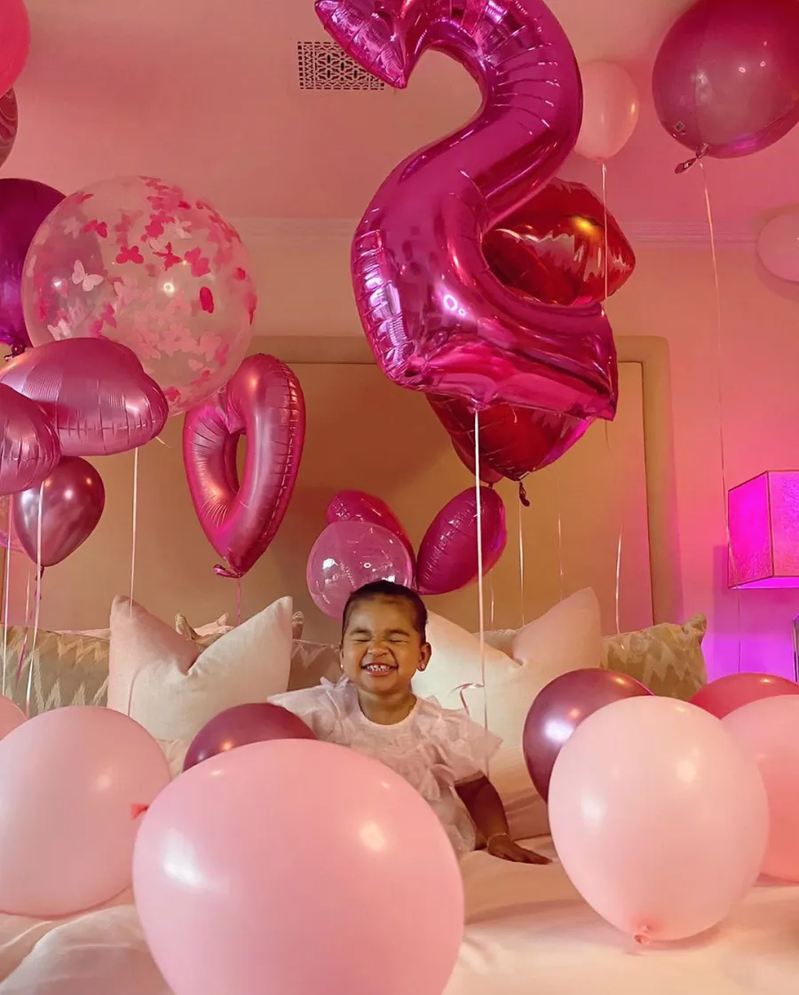 Khloe Kardashian and Tristan Thompson Wish Daughter True a Happy 2nd Birthday