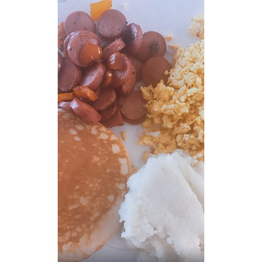 Khloe Kardashian breakfast