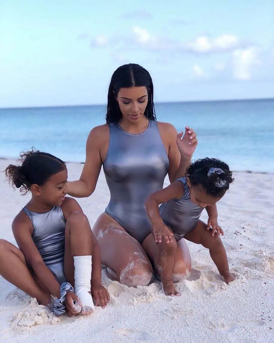 Kim Kardashian and North West's Best Twinning Moments