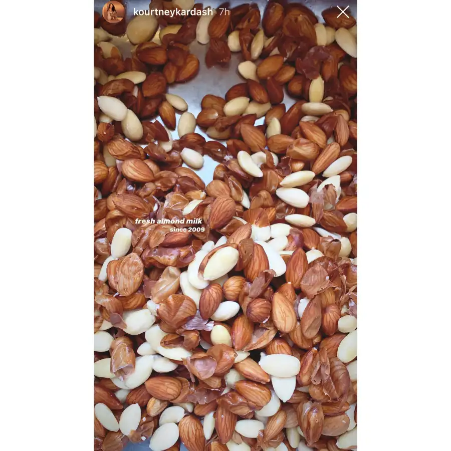 Kourtney Kardashian Almonds