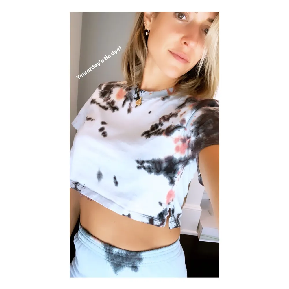 Kristin Cavallari Tie Dyes Clothes With Her Kids Amid Quarantine