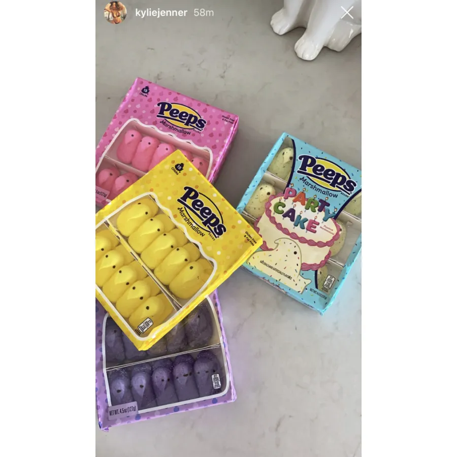 Kylie Jenner Easter eats