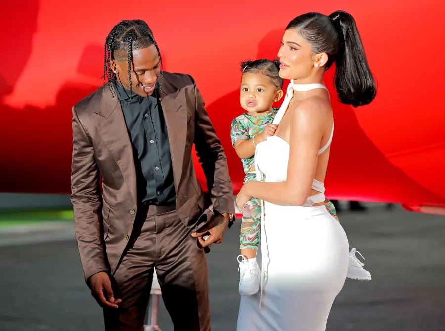 Kylie Jenner and Travis Scott Easter Weekend With Daughter Stormi