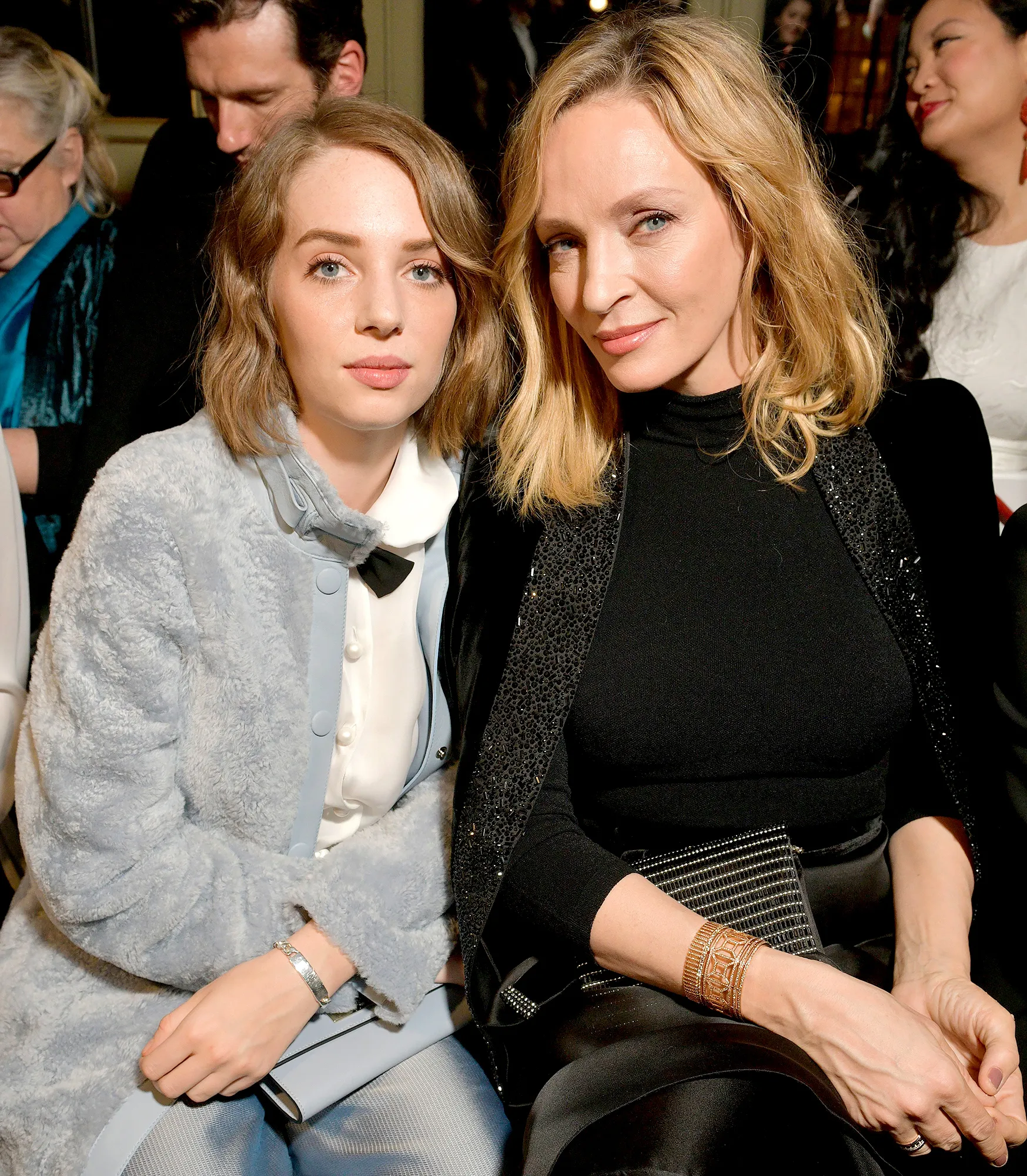 Maya Thurman Hawke and Uma Thurman