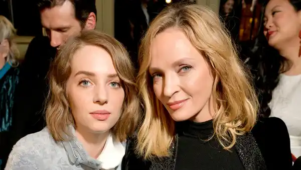 Maya Thurman Hawke and Uma Thurman