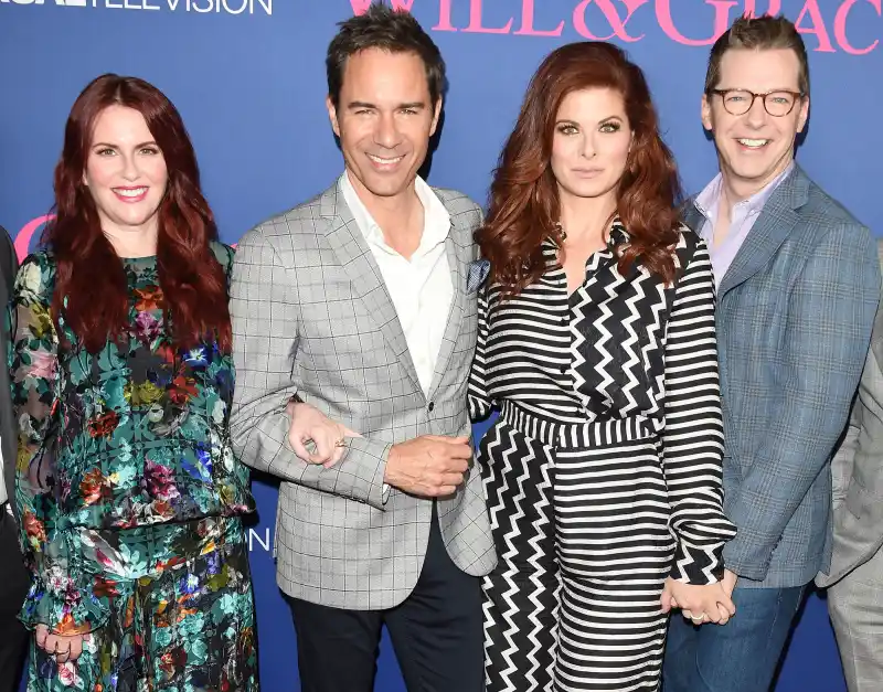Megan Mullally, Eric McCormack, Debra Messing, Sean Hayes Will and Grace