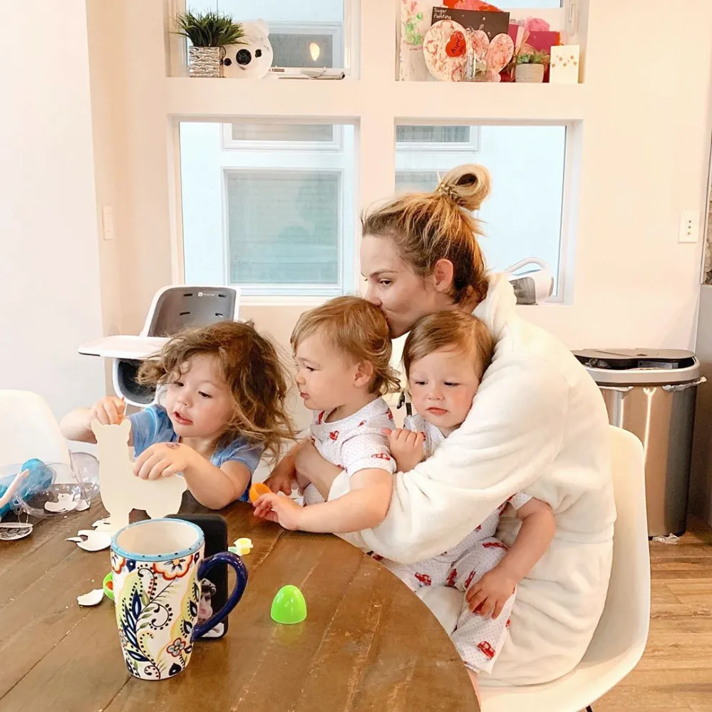 Meghan King Edmonds and her three Children