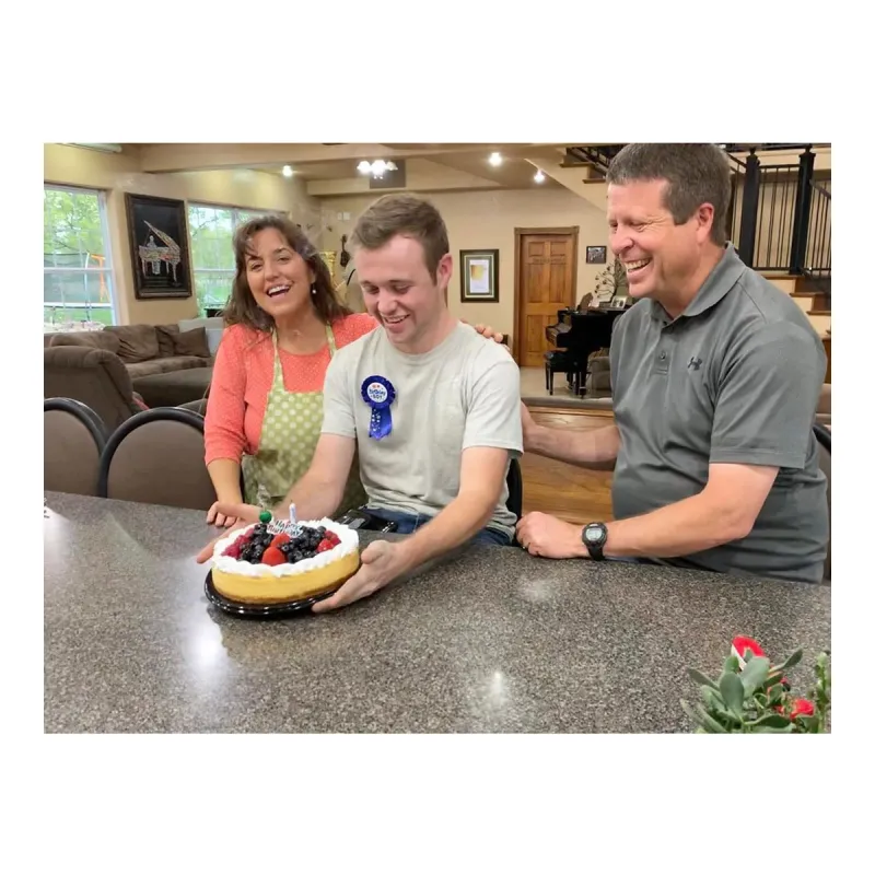 Michelle Duggar and Jim Bob Duggar Jason Duggar 20th Birthday