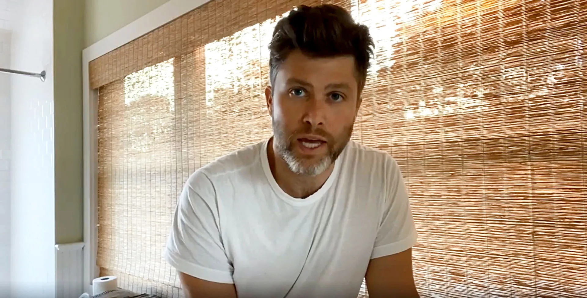 Only Colin Jost Could Make Shaving a Beard This Funny