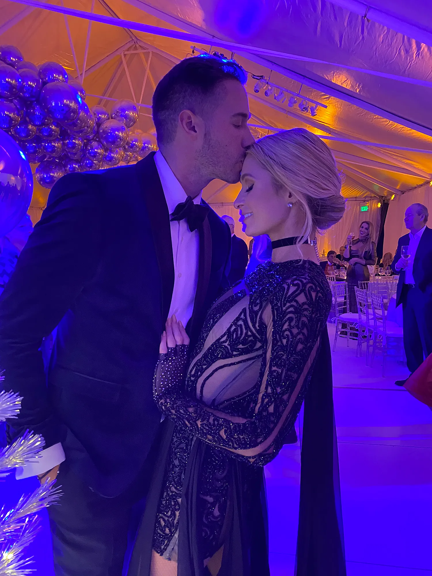 Paris Hilton Celebrates Anniversary With BF Carter Reum