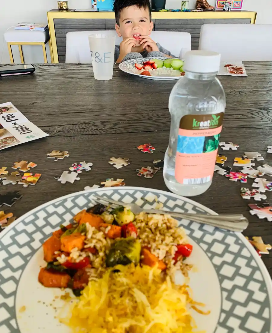 Real Housewives of Beverly Hills Teddi Mellencamp Healthy Day