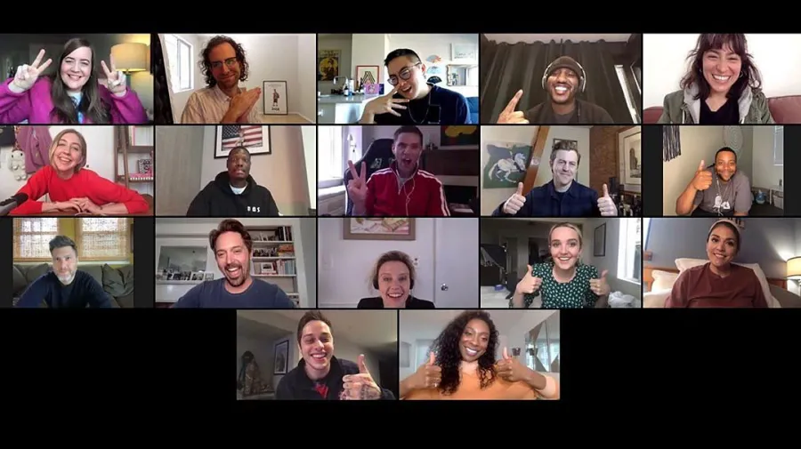 Pete Davidson Reunites With Saturday Night Live SNL Cast Members