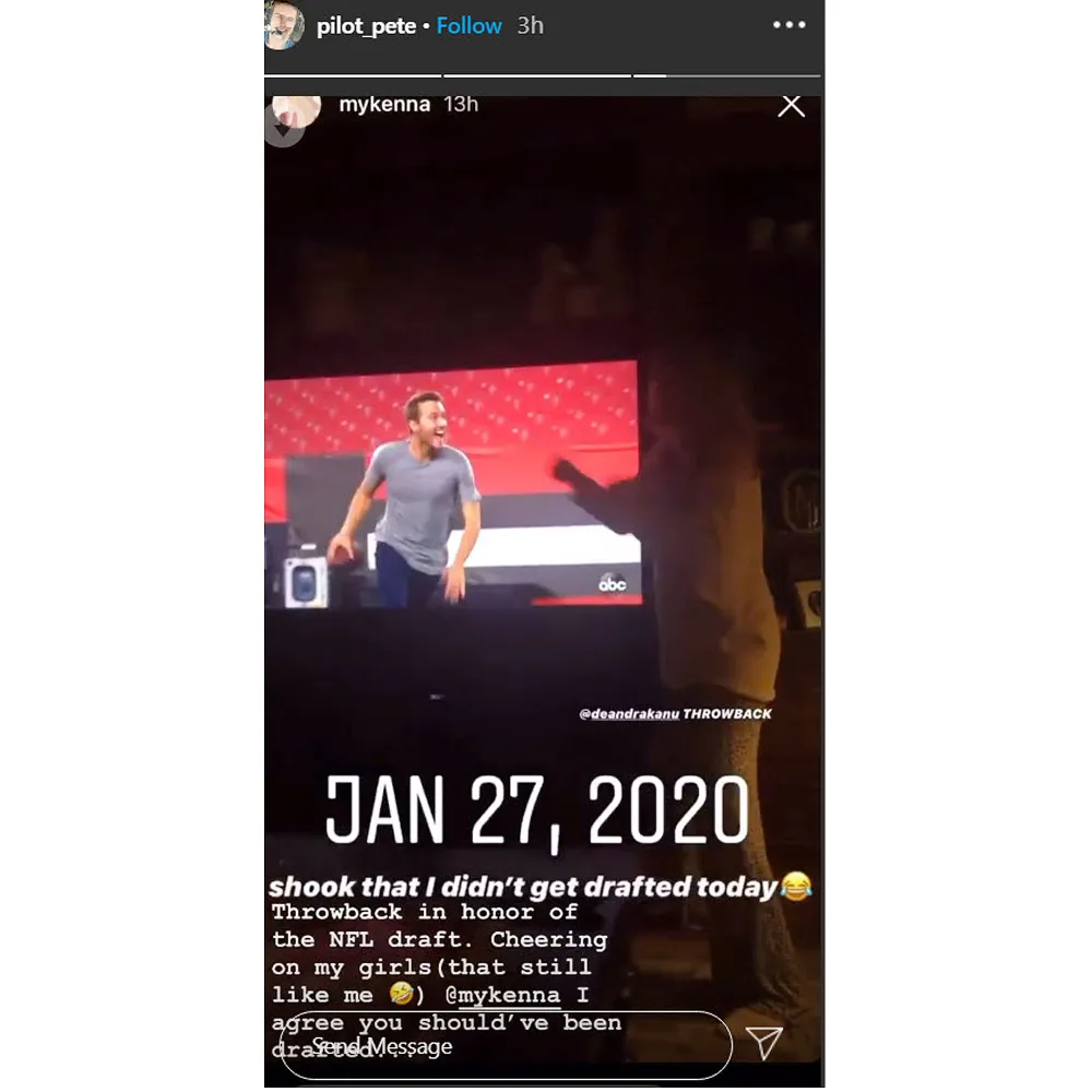 Peter Weber Im Cheering Girls That Still Like Me After Exes Shade