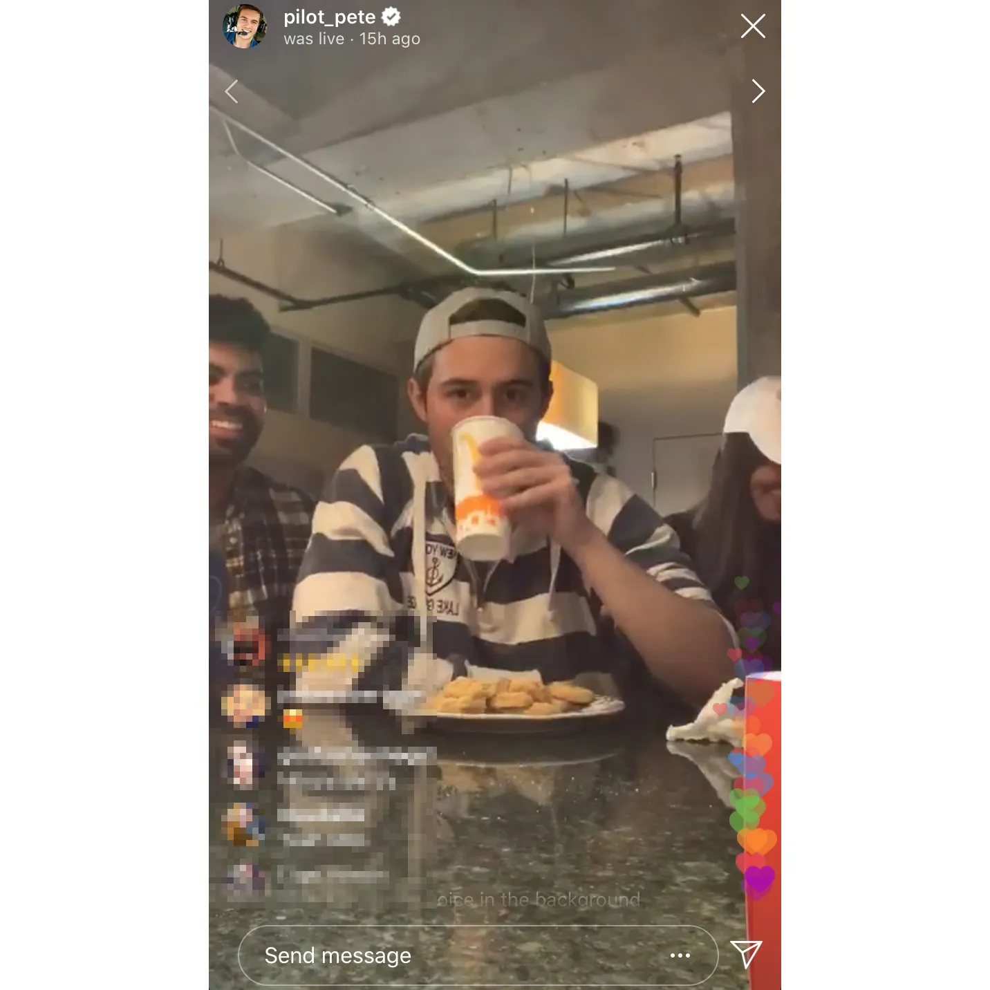 Peter Weber McDonalds Challenge