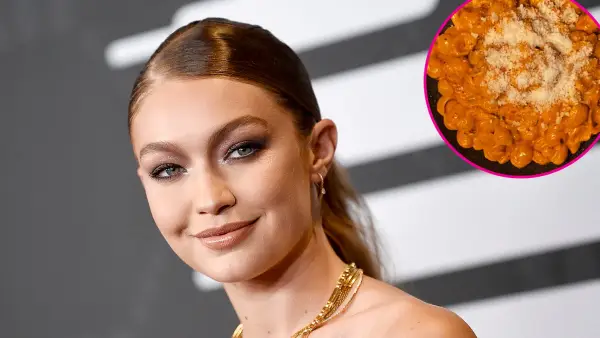 Pregnant Gigi Hadid Makes Pasta With Vodka Sauce p