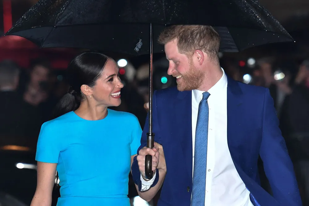 Prince Harry, Meghan Rain Shot Royal Photographer Samir Hussein