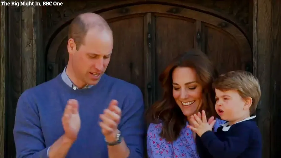 Prince William and Duchess Kate Lead Clap for Carers With Prince George Princess Charlotte and Prince Louis