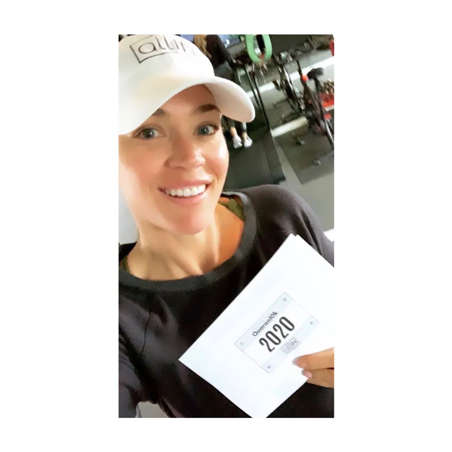 Real Housewives of Beverly Hills Teddi Mellencamp Healthy Day