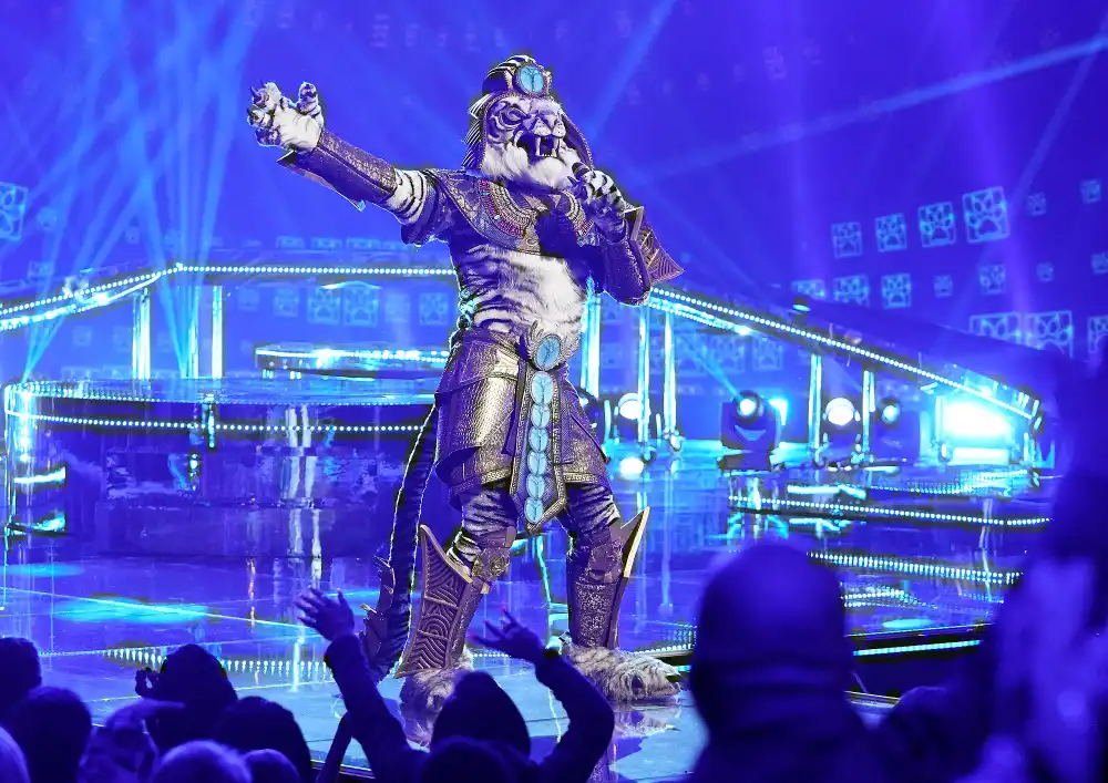 Rob Gronkowski The Masked Singer white tiger