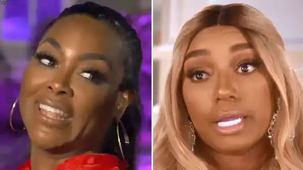 Sneak Peek Kenya Moore Calls Nene Leakes Bully Claims She Tried to Spit on Her