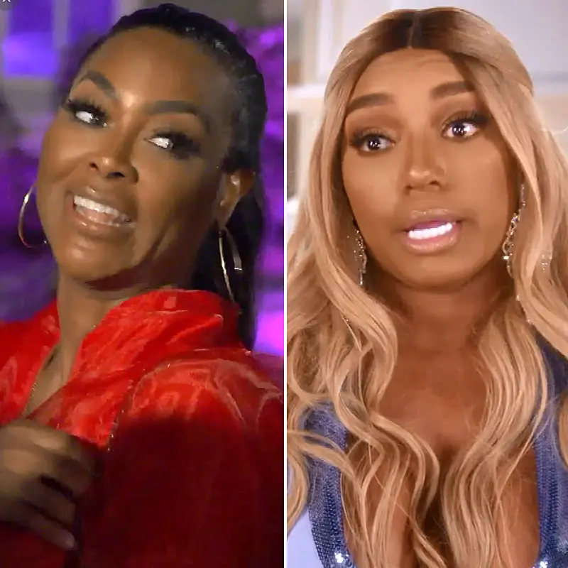 Sneak Peek Kenya Moore Calls Nene Leakes Bully Claims She Tried to Spit on Her