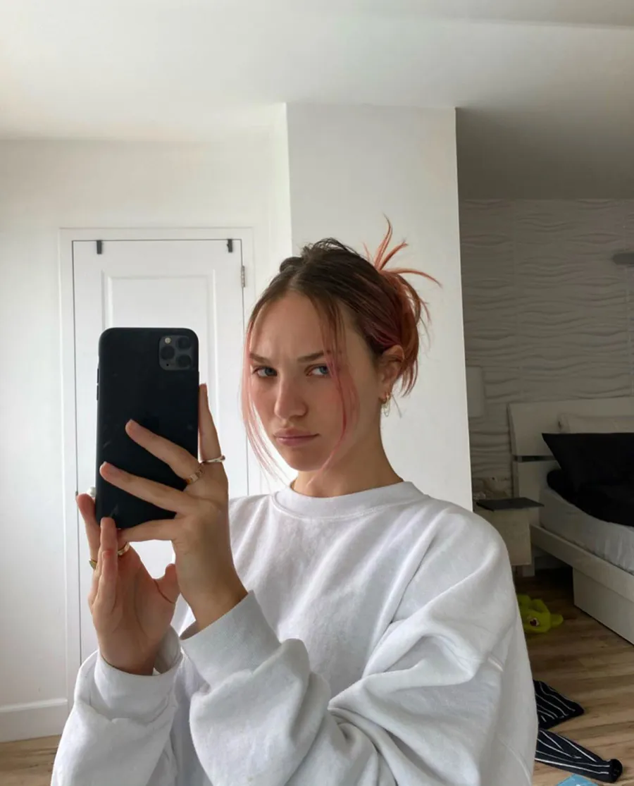 Celebrities Trying Out Bold New Hair Colors While Stuck At Replica Luxury Handbag in Quarantine