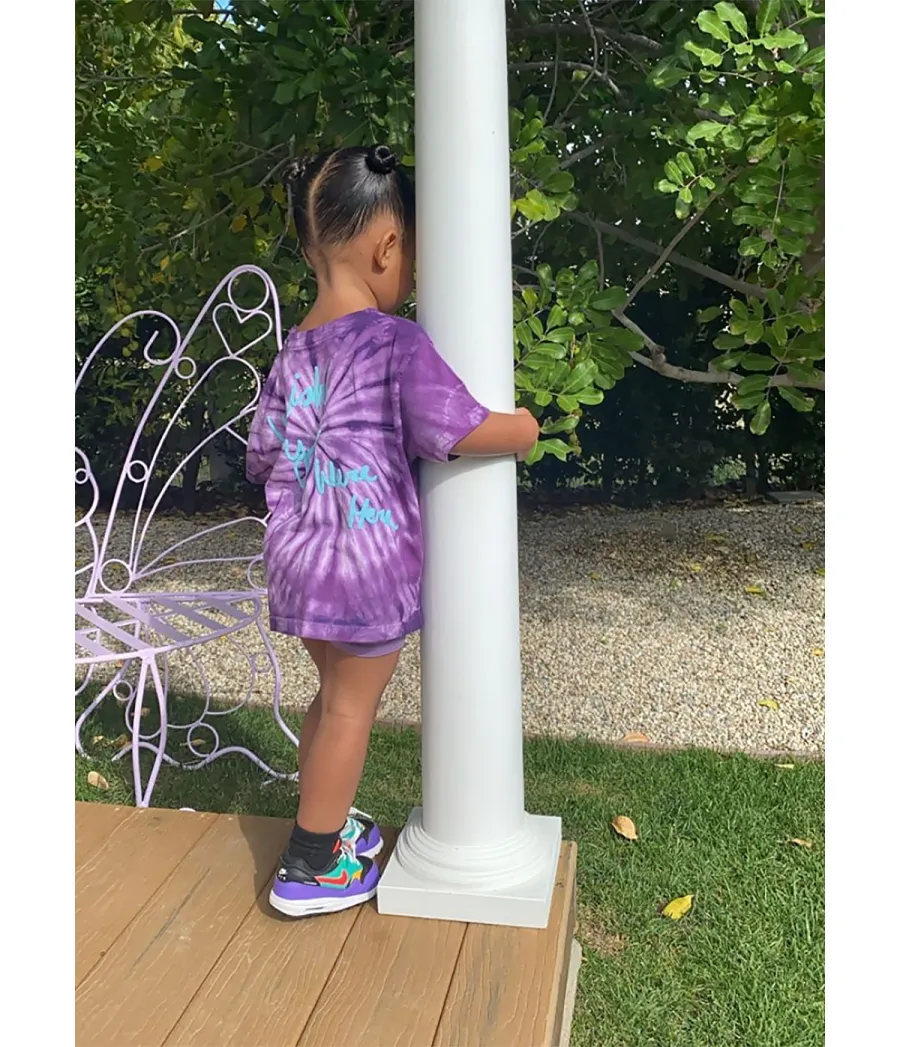Stormi Webster Loves a Tye-Die Look as Much as the Rest of Us