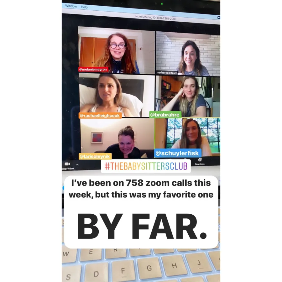 The Babysitters Club zoom