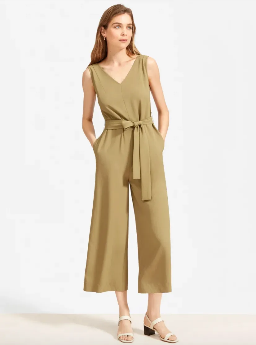 The Japanese GoWeave Essential Jumpsuit (Olive)