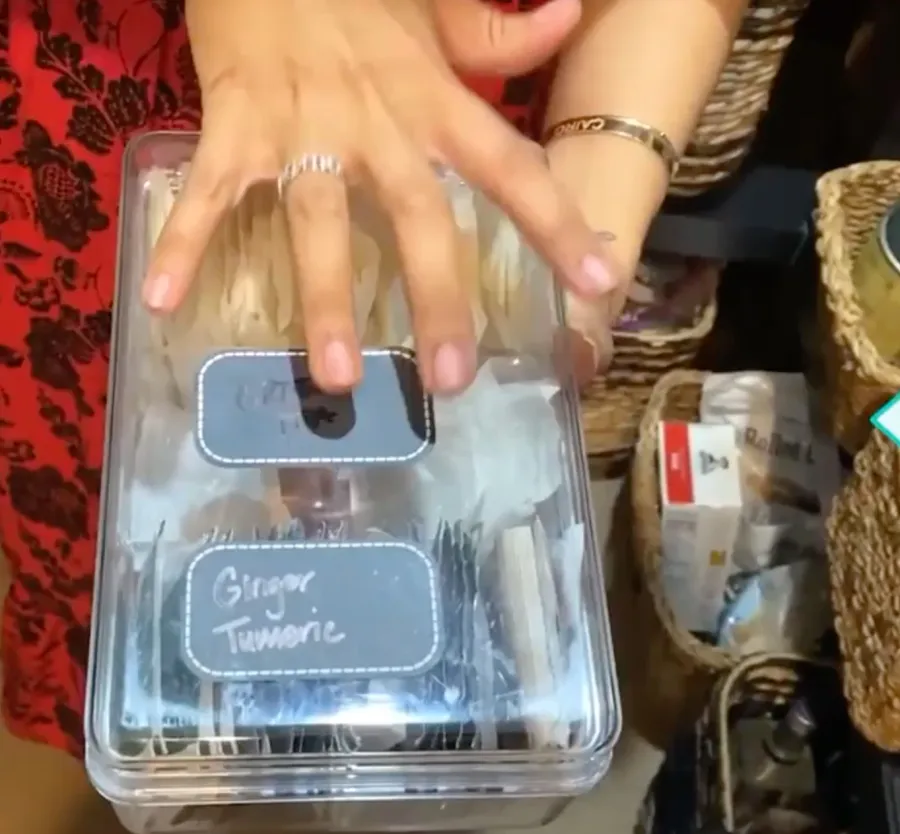 Tia Mowry Shows Off Her Pantry While in Quarantine