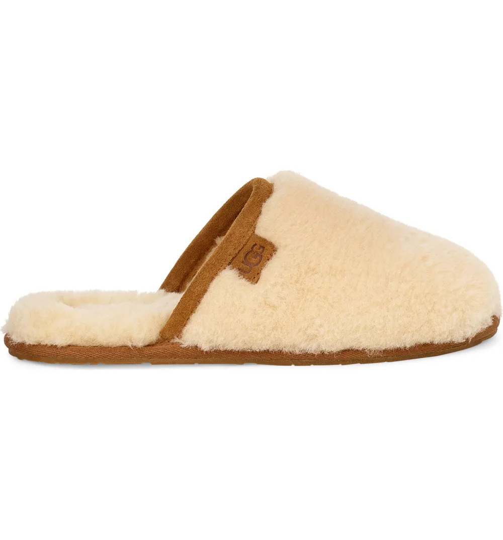 UGG Fluffette Slipper (Natural Fabric)