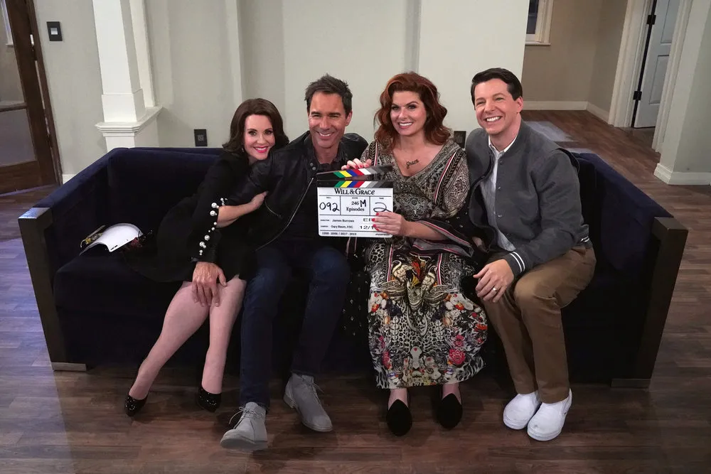 Will and Grace Finale Debra Messing Sean Hayes Megan Mullally Eric McCormack