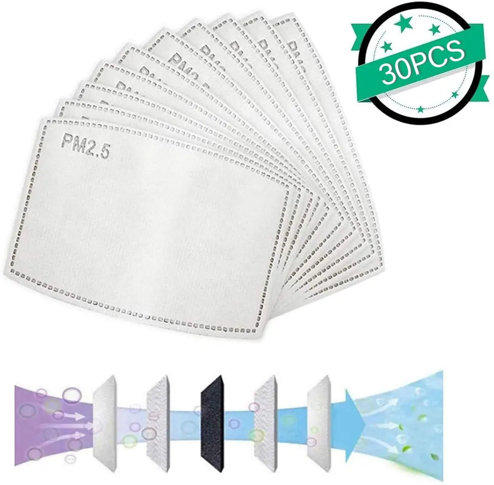 Zoyeah Activated Carbon Mask Filters