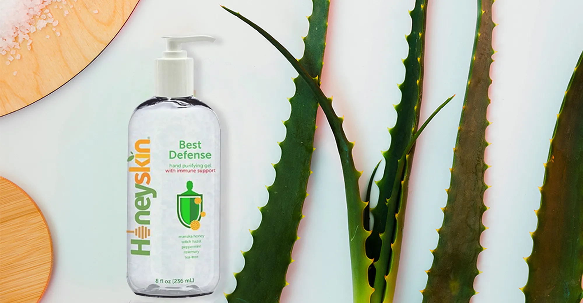 Honeyskin Aloe Vera Hand Purifying Gel