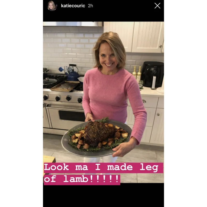 Katie Couric Easter eats