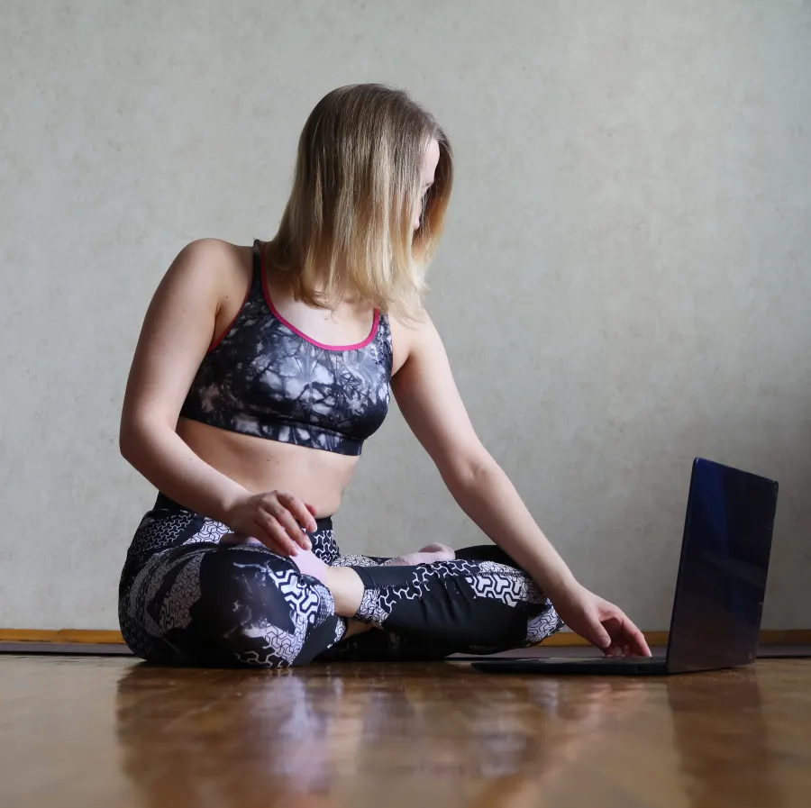 working out from home