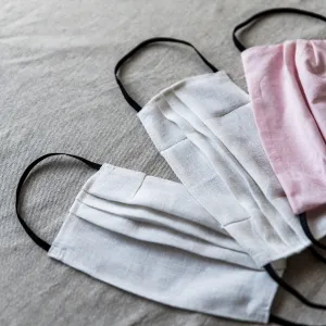 fabric face mask stock photo