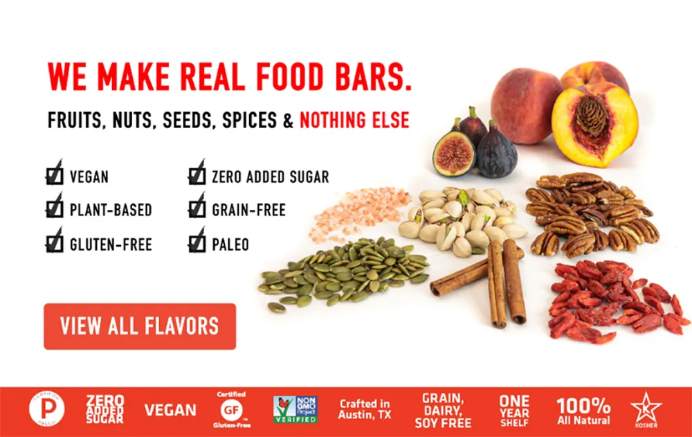 Thunderbird Real Food Bars