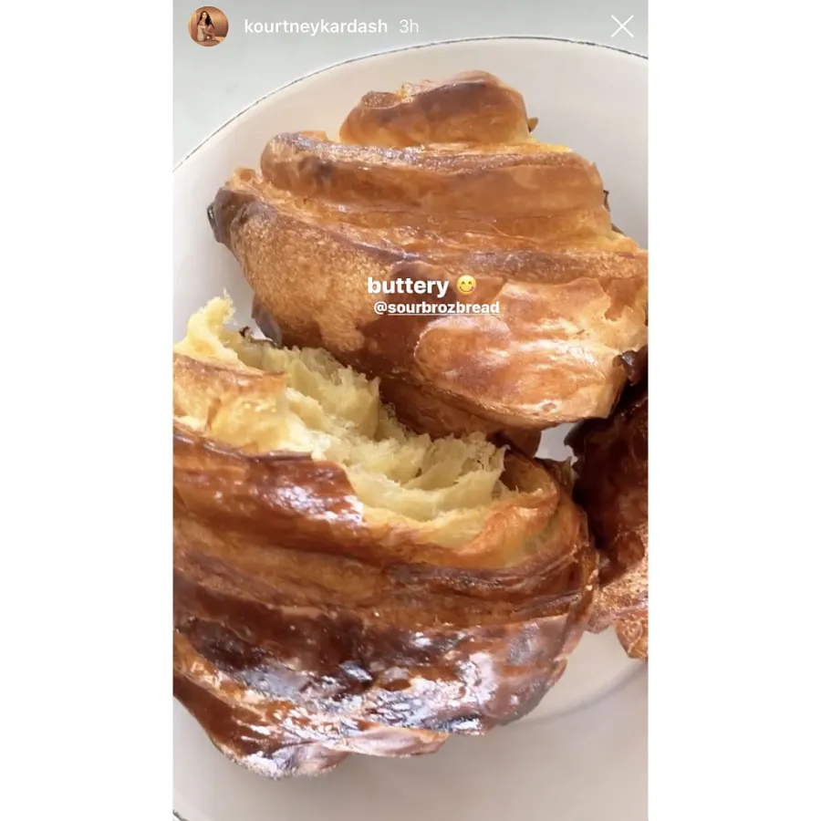 Kourtney Kardashian Mothers Day Eats See What Stars Ate to Celebrate