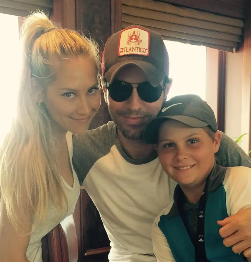 7 Enrique Iglesias and Anna Kournikova rare insta
