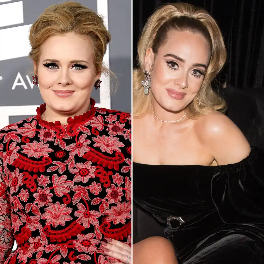 Adele Before and After Weight Loss Adeles Amazing Transformation