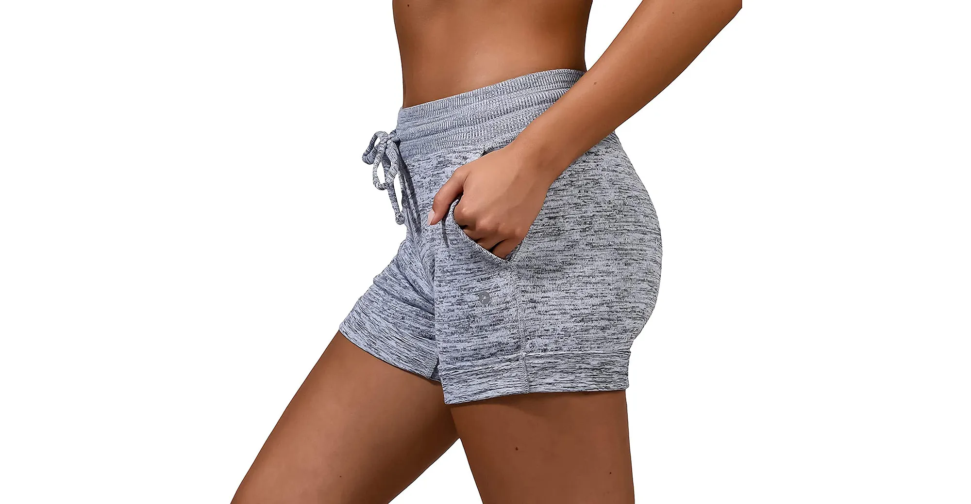 90 Degree by Reflex Soft and Comfy Activewear Lounge Shorts