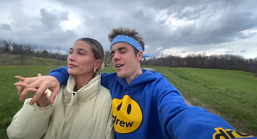 Justin Bieber and Hailey Baldwin All the Celebrity Cameos Justin Ariana Stuck With U Music Video