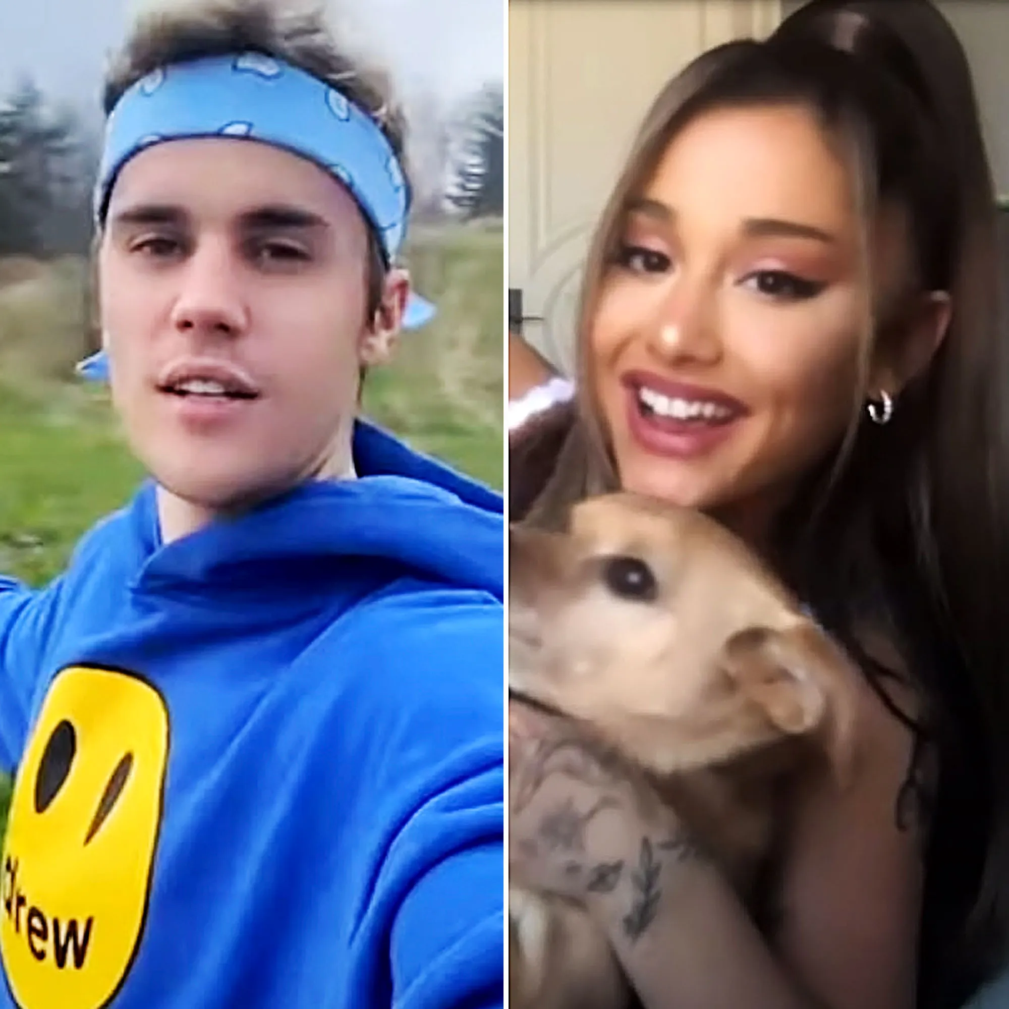 All the Celebrity Cameos Justin Ariana Stuck With U Music Video