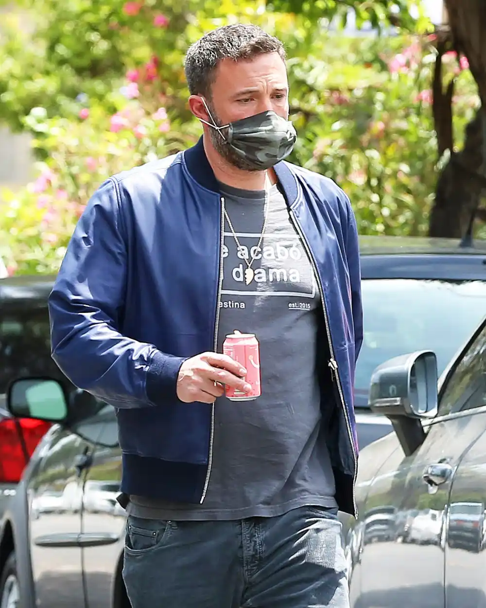 Ben Affleck and GF Ana de Armas Wear Matching Heart Necklaces