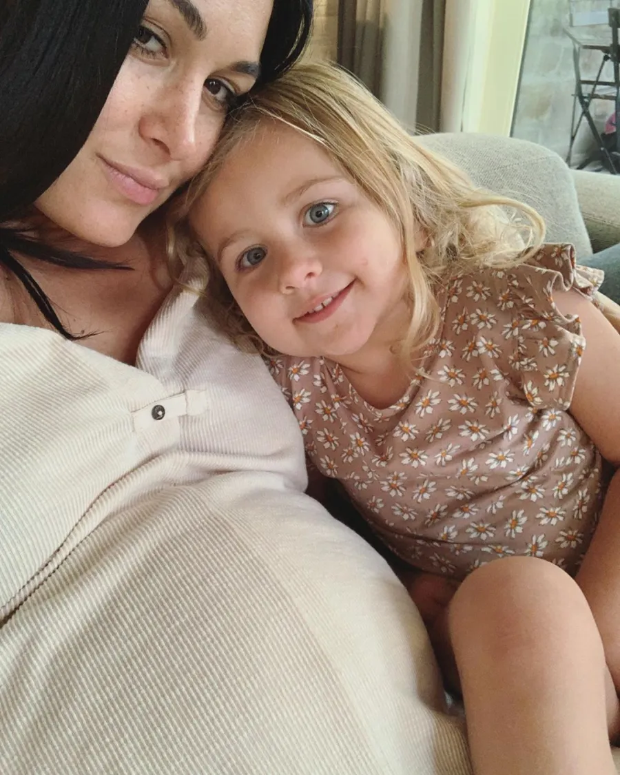 Brie Bella birdie baby bump